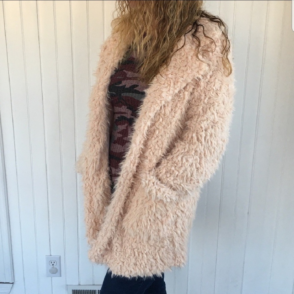 SALE! Blush Teddy Jacket